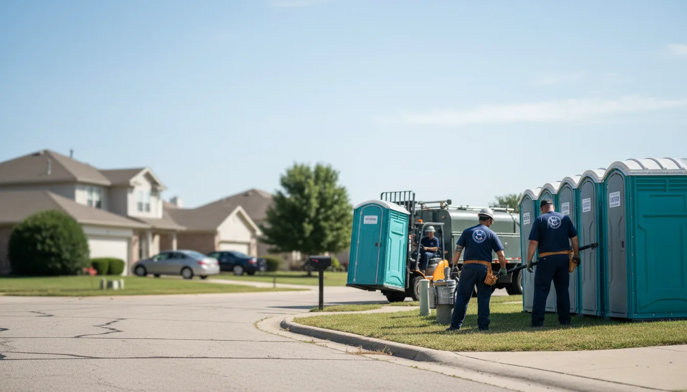 Porta Potty Rental in Waring, TX near me